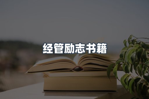 经管励志书籍